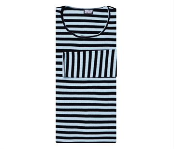 Nørgaard Paa Strøget Tee l/s Broadway Teen Black/light blue